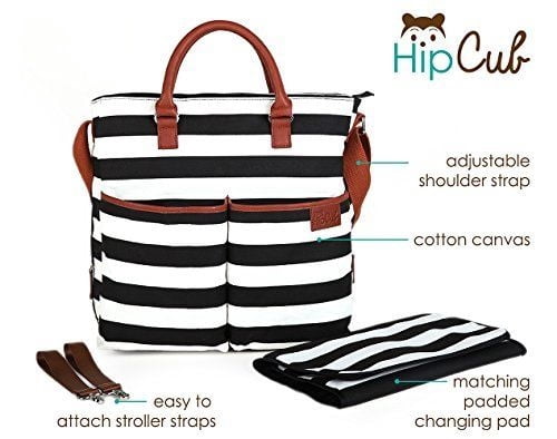 Diaper Bag by Hip Cub - Baby Changing 