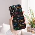 thumbnail image 2 of ¡Protege tu iPhone con una divertida y elegante funda plateada mate de doble capa!, 2 of 4