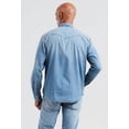 thumbnail image 2 of Levis Standard Western LS Button Up Light Denim S, 2 of 2