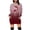Red, variant on IROINNID Christmas Hooded Dress for Women with Pocket Graphic Print Thigh Length Xmas Party Dress,Purple