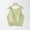Green, variant on Munlar Vest Tank Tops for Women Spring Chemise Beige with Built in Bra Solid Loose Round Neck Sleeveless Tshirts L
