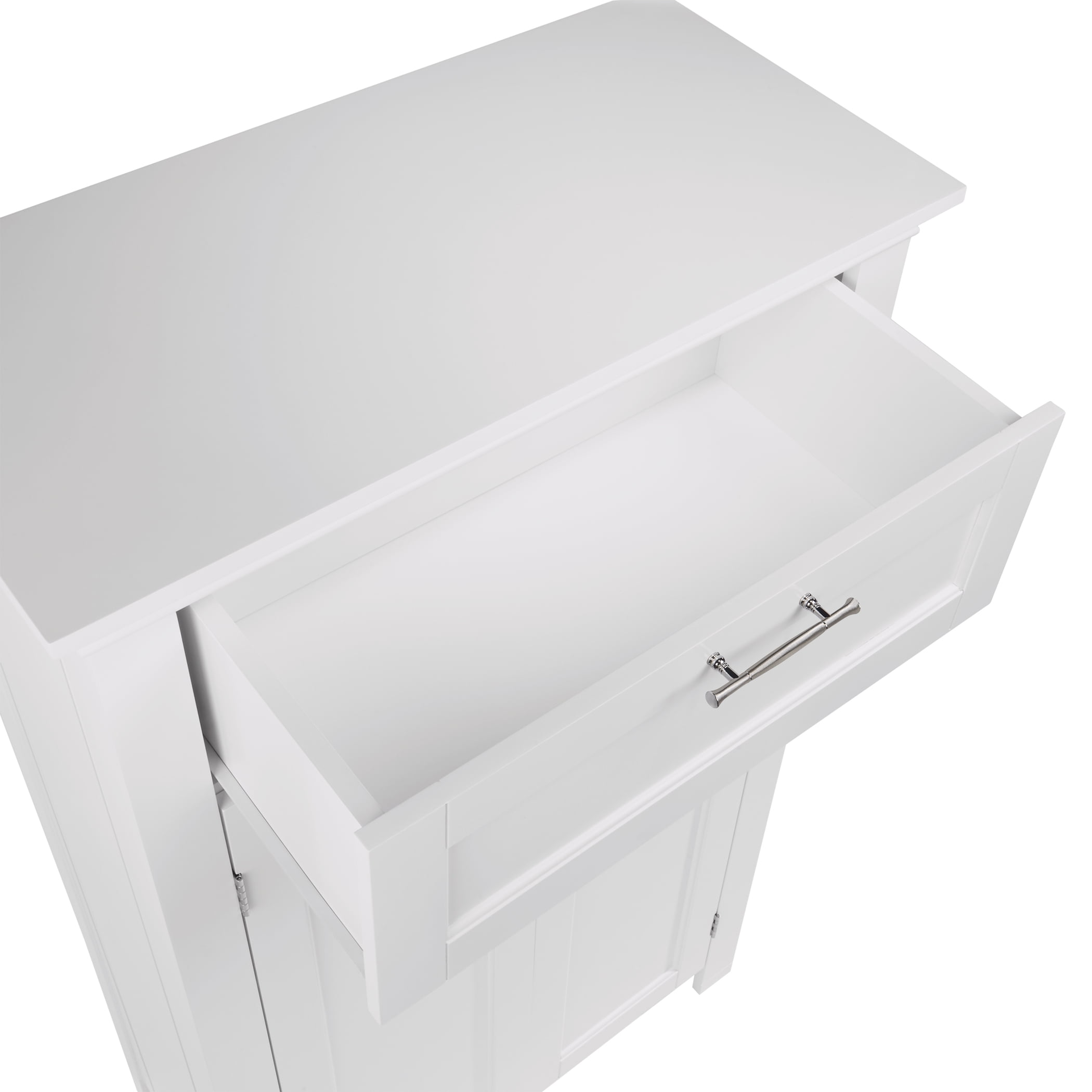 RiverRidge Somerset 2-Door Bathroom Laundry Storage Cabinet with Adjustable Shelf - White