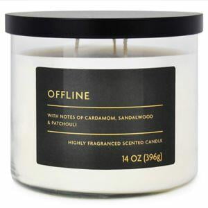 Star Candle Co. 3-Wick Candle, Offline, 14 oz