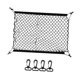 thumbnail image 2 of Red de carga trasera genérica para coche, red de carga para maletero, organizador de red de carga para maletero. 70cmx70cm, 2 of 9