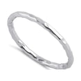 thumbnail image 2 of Stackable Band 925 Sterling Silver Platinum Plated Women Valentines Day Gifts Ring Jewelry, 2 of 3