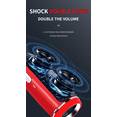 thumbnail image 5 of MINII2+ Haut-Parleur Sans Fil bluetooth Cadeau de Carte mobile mini Haut-Parleur Extérieur portable bluetooth Haut-Parleur Rouge, 5 of 5