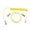 Yellow, variant on Coiled USB C Cable for Gaming Keyboards Wire Mechanical Keyboards USB Cable