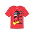 thumbnail image 2 of Conjunto de ropa Disney Mickey Mouse para niños pequeños, color rojo, talla 6, 2 of 6