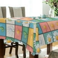 thumbnail image 5 of Yayeee Tablecloths 60" x 60" Rectangle Wrinkle Resistant Party Table Cover, Daisy Mosaic, 5 of 8