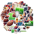 thumbnail image 2 of cartoon American Football Stickers, Waterproof American Football Sticker for Water Bottle Laptop Phone Cases Planner Skateboard Luggage Helmet Party Favor Decor, Ideal for Adults Teens Teacher Rewards, 2 of 9
