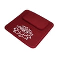 thumbnail image 1 of Juego de cojines para el suelo, para , meditación y charla. Rojo intenso, 1 of 8