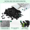 thumbnail image 3 of 8 Pack Activated Charcoal Odor Absorber Bags, Air Purifying Bags, Natural Air Freshener, Shoe Deodorizer, Moisture Absorber, Odor Eliminators for Home, Car (4×50g, 4×150g), 3 of 4