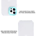 thumbnail image 4 of Allytech Compatible for iPhone 12 Case & iPhone 12 Pro Case, Premium Slim TPU Back Soft Edges Scratch Resistant Shock-Absorbing Corners Skin Case for iPhone 12/12 Pro 6.1" 2020, Clear + Blue, 4 of 4