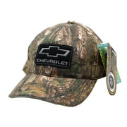 Hat - Chevrolet RealTree Camouflage & Black Ball Cap Adjustable
