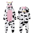 thumbnail image 5 of Caywon Adult Cow Onesie Costume, Hooded Animal Kigurumi Pajamas with Front Zipper, Funny Cow Print One Piece Outfit for Halloween Party and Cozy Lounge Wear, 5 of 5