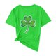 thumbnail image 5 of TaTaai Womens Casual St Patrick's Day Printed Top Short Sleeve Round Neck Loose Fit T Shirt Fashion Blouse Soft Lightweight Comfortable for Spring Daily Gift, 5 of 5