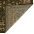 thumbnail image 4 of Unique Loom Kashan Traditional Floral Area Rug, 3 Feet x 16 Feet 5 Inch, Olive/Ivory, 4 of 4