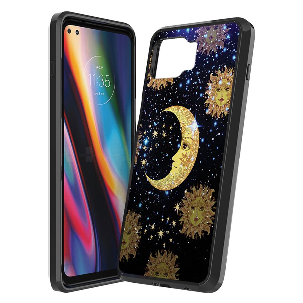 Capsule Case Compatible Motorola One 5G [Hybrid Fusion Gel Women Men