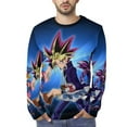 thumbnail image 4 of Game Yu-Gi-Oh Men's Long Sleeve T Shirt 3D Printed Fashion Tee Shirts Top Soft Comfortable Daily Shirt, 4 of 6
