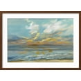 thumbnail image 2 of Art.com Rhythmic Sunset Waves Art Print by Silvia Vassileva, Brown Frame Wall Art, 29" x 21", 2 of 5