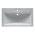 thumbnail image 2 of Pemberly Row Contemporary White Ceramic 32"x19" Rectangular Drop In Sink, 2 of 5