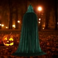 thumbnail image 1 of Disfraz de Halloween para niños, capa larga con capucha, accesorios de capa, tela suave y agradable para la piel, disfraz de duradero para 70cm, 1 of 8