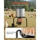 thumbnail image 5 of Máquina desplumadora de pollos VEVOR, tambor de 15,7 pulgadas, 550 W y 275 RPM, máquina eléctrica desplumadora de pollos con 114 dedos suaves y ruedas de transporte, 5 of 9