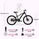 thumbnail image 5 of Bicicleta de montaña, 24 pulgadas MTB para niños y niñas Edad 9-12 años, múltiples colores, 5 of 5