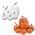 thumbnail image 4 of Toystoory Decoraciones de modelo de calabaza para interior y exterior, diseño de escena, accesorio vegetal, adorno para el hogar, calabazas artificiales Decoración del hogar No.1 Toystoory HA042304-01, 4 of 6
