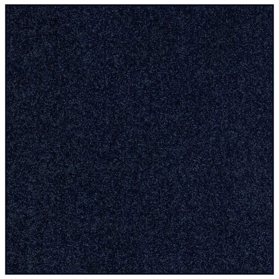 Home Queen Starwars Collection Solid Color Area Rugs Navy - 6' Square