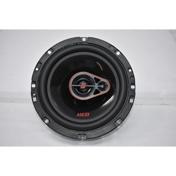 CERWIN-VEGA! HED Series 6.5" 3-Way Coaxial Car Speakers, 4Ω, 60W RMS/340W MAX Power, Superior Car Audio System, Durable Steel Frame, Graphite Cone, PEI Tweeter for Enhanced Car Speaker H7653