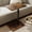Rich, variant on Sofa Armrest Tray Table for Couch - 360° Swivel Height Adjustable End for Small Spaces, Snack Side Table for Bed or Chair with Phone & Tablet Slot (Rustic,Standard)