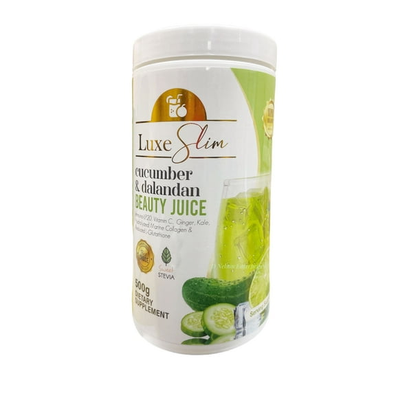 Luxe Slim Half Kilo Canister Cucumber Dalandan Beauty Juice Drink