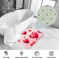 thumbnail image 3 of Valentine's Day Polyester Non-Slip Machine Washable Floor Mat: Outdoor Carpet Floor Mats, 3 of 6