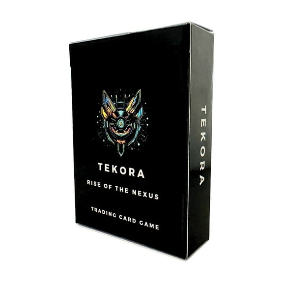 TEKORA Strategy Card Game – Manga inspired TCG for Party Nights, Tabletop Battles, Bluff Challenges, Multiplayer Family Fun, Premium Starter Deck, Portable Trainer Pack for 2–4 Players.