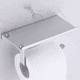 thumbnail image 4 of Portarrollos De Papel Higiénico Plateado Malubero Portarrollos De Papel Higiénico, 4 of 5