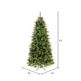 thumbnail image 3 of Vickerman 6.5' Cashmere Slim Artificial Christmas Tree, Unlit, 3 of 5