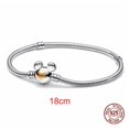 thumbnail image 1 of Disney-abalorio de plata de ley 925 para pulsera Pandora, abalorio de Mickey, Minnie, Dumbo, Stitch, compatible con pulseras Pandora originales, 1 of 4