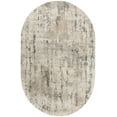 thumbnail image 2 of Nourison Concerto Abstract Beige Grey 5' x 8' Oval Area Rug (5x8), 2 of 8