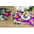 thumbnail image 4 of Pimpernel Sara Miller London Etched Leaves Large Placemats, Set of 4, 15.7 X 11.7 - Navy, 4 of 4