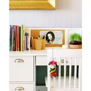 KidKraft Childrens Wooden Study Desk with Chair, White, for Ages 5+