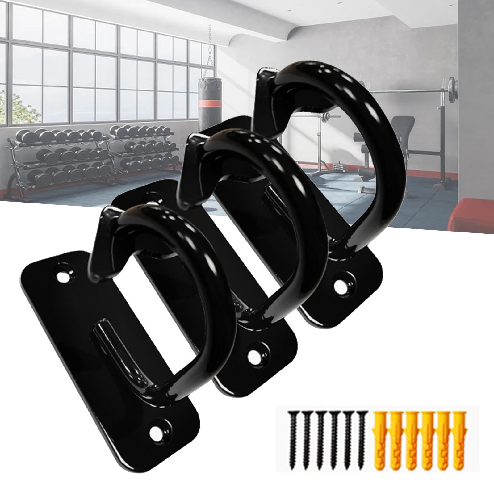 DimyFew Wall Mount Workout Anchors 300kg Load Home Gym Exercise Anchors Resistance Bands Style A