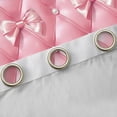 thumbnail image 4 of Feelyou Princess Bowknot Blackout Curtains Set of 2 (52x84 Each), Fairy Window Curtains, 4 of 6