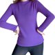 thumbnail image 1 of Minnieouse Camisa térmica, ropa de abrigo, suministros para mujeres, Top lavable, lencería larga, ropa interior de invierno ajustada gruesa y Ropa interior Violeta XXL Minnieouse AP013712-07, 1 of 6