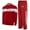 White-Red, variant on Notus Men’s Track Suits Set 2 Piece sweatsuits 2-piece set Jogger suit for men jogging suits for men 2 piece Sweatpants Sweat Suits Collar fleece tracksuit Black Red L
