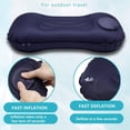 thumbnail image 4 of Deals Inflatable Neck Pillows For Travel Pillow For Airplanes Airplane Pillow For Neck Support Sleeping Travel Neck Pillow Airplane Travel Car Pillow Flight Plane Pillow Pillow Case, 4 of 6