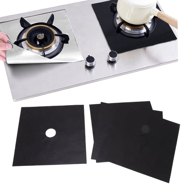Spptty Gas Range Stove Cover, Reusable Gas Stove Protector For Kitchen