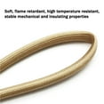 thumbnail image 5 of Fiberglass Tube Cable Sleeve Soft Chemical Fiber Glass Wire Fiber Braided Insulation, 5 of 5