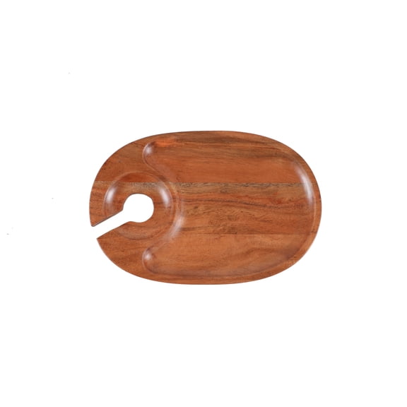 Better Homes & Gardens Acacia Wood Tapas Serving Platter