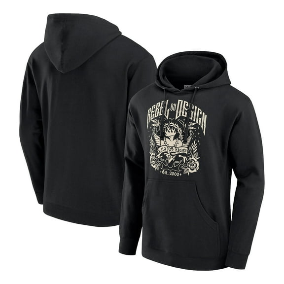 Men's Black Lita 25 Years Logo Pullover Hoodie